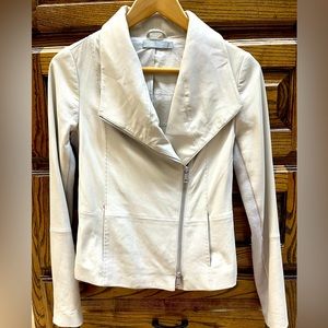 Vince Goat Leather Moto Jacket